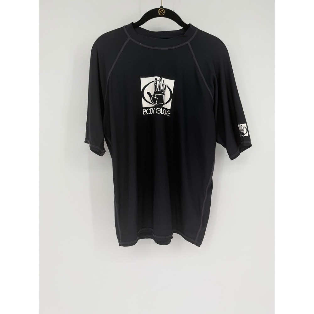 Body Glove Kids XXL Black Rash Guard Short Sleeve UVP 50+ Sun Protection